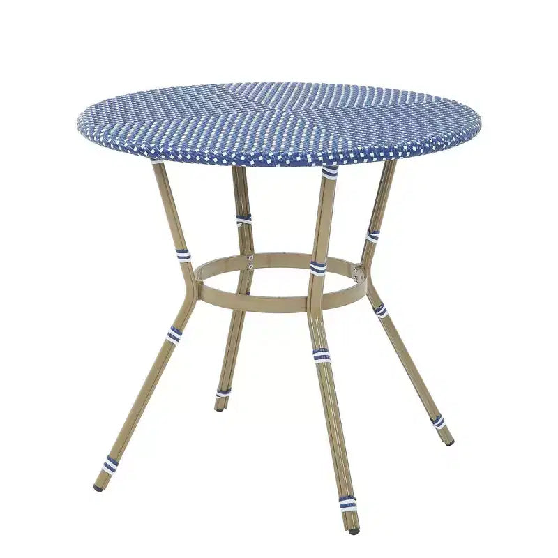 Franco 5pc Counter Height Patio Dining Set - miBasics: Outdoor Aluminum Barstools & Table Set, Water-Resistant