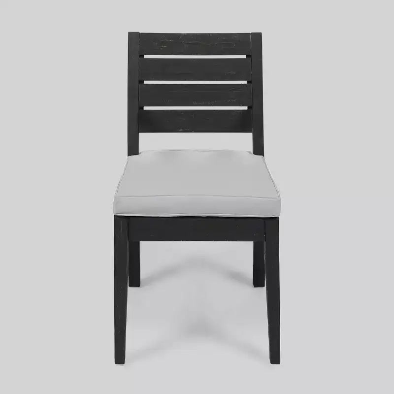 Nestor 6pc Acacia Wood Dining Set - Dark Gray/Light Gray - Christopher Knight Home