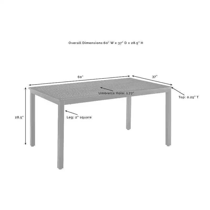 Ensemble de salle à manger d'extérieur Kaplan 7 pièces avec 6 fauteuils et table à manger avoine/bronze huilé - Crosley