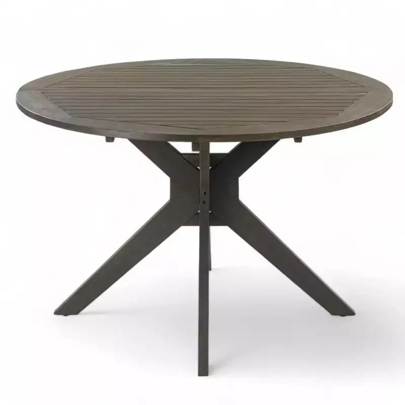 Avoca 5pc Acacia Wood and Wicker Dining Set: Christopher Knight Home Weather-Resistant Patio Set