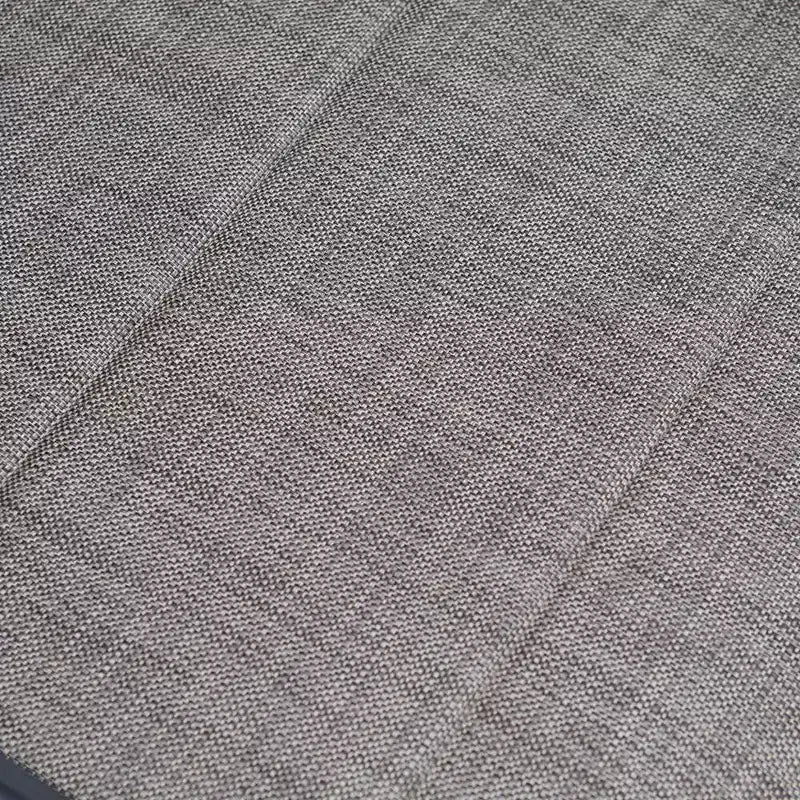 Ensemble de salle à manger d'extérieur 7 pièces avec table rectangulaire avec trou pour parasol de 4 cm et fauteuils rembourrés pivotants en acier à 360° - Captiva Designs
