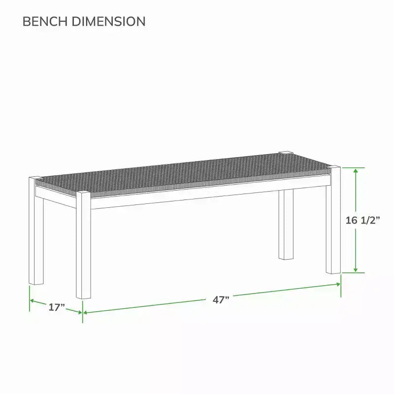 Sonoma Lane 4pc Eola Teak Wood Outdoor Patio Dining Set with Honey Wicker Brown - Weather-Resistant