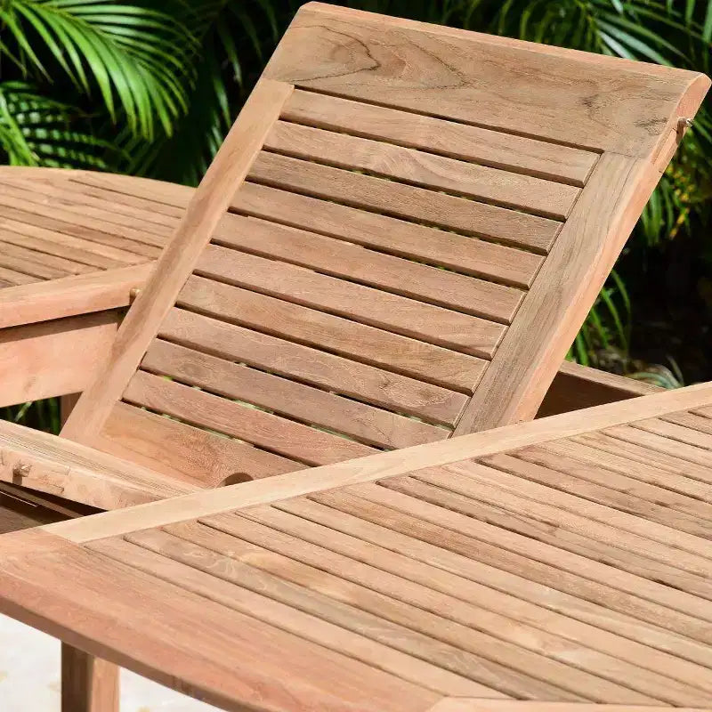 Amazonia Rio 9pc Oval Oval Outdoor Patio Dining Set Black