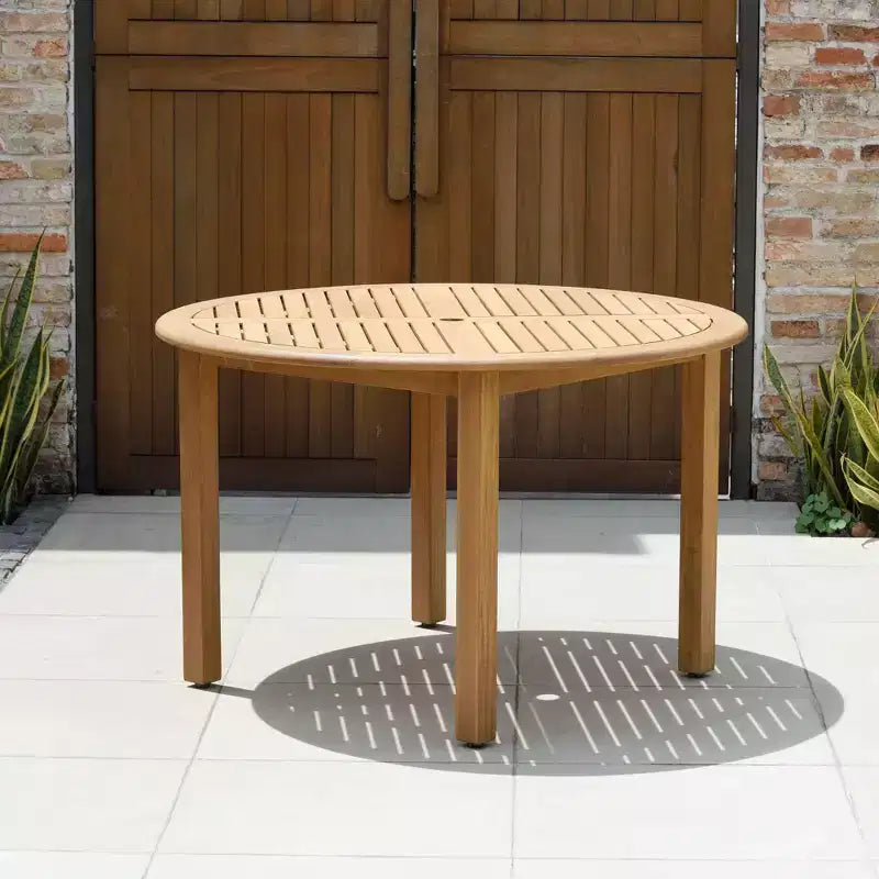 Amazonia Beijo 5pc Round Oval Outdoor Patio Dining Set White