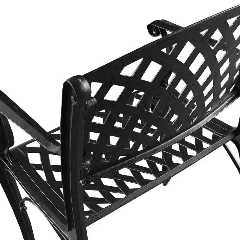 9pc Outdoor Dining Set: UV-Resistant Aluminum Frame & Chairs - Oakland Living