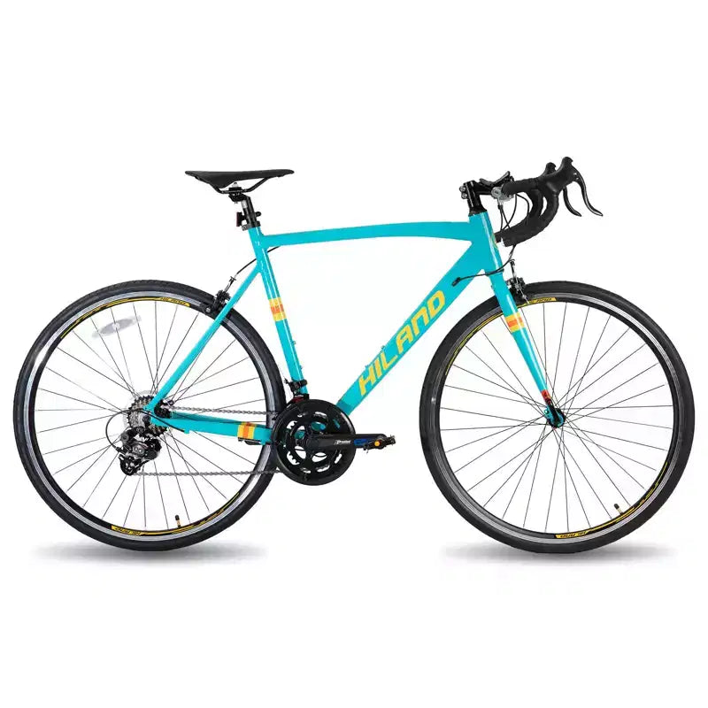 HILAND 700C Road Bike, 14 Speed Race Bike, City Commuter Bicycle for Men Women