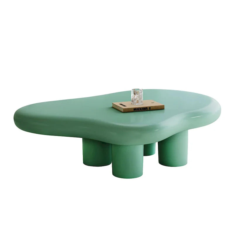 48.5 Modern Cloud Shape 4 Legs Coffee Table
