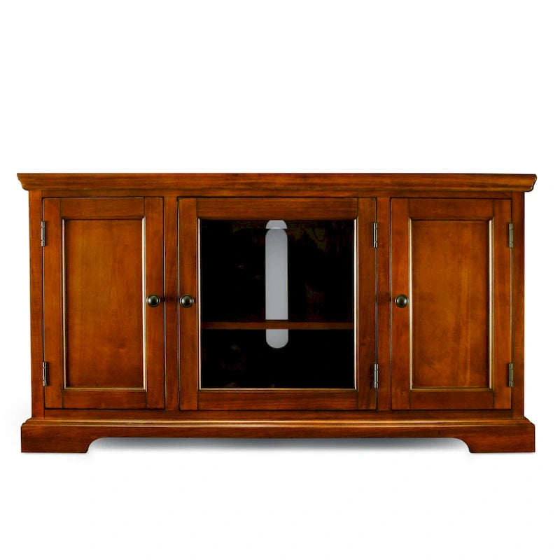Leick Home Solid Wood Mission Corner TV Stand