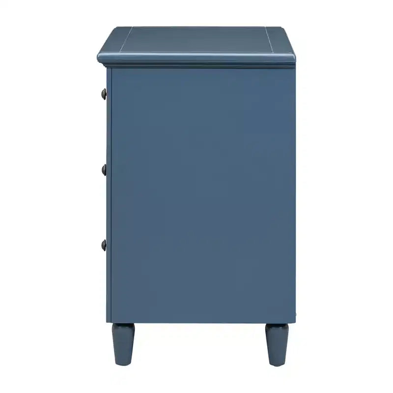 Whisen 28 Modern Minimalist 3-Drawer Nightstand Storage Wood Cabinet Sofa Side Table