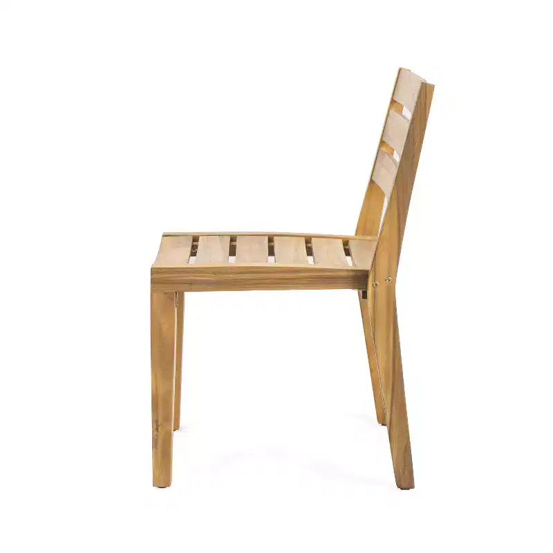 Christopher Knight Home Wren Outdoor 5 Pieces Acacia Wood Dining Set, Teak