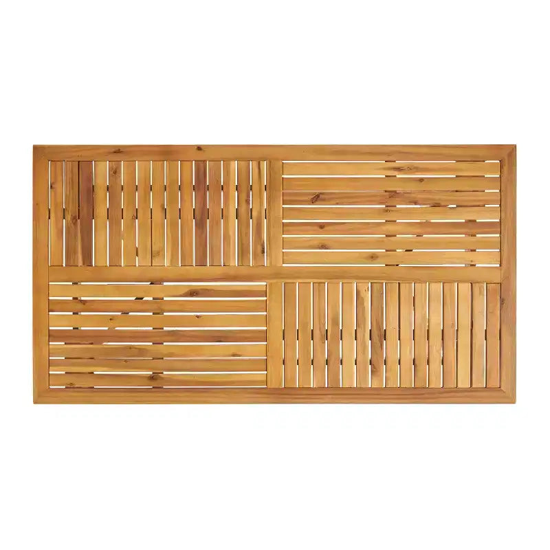 Christopher Knight Home Wren Outdoor 7-Piece Acacia Wood Dining Set, Teak