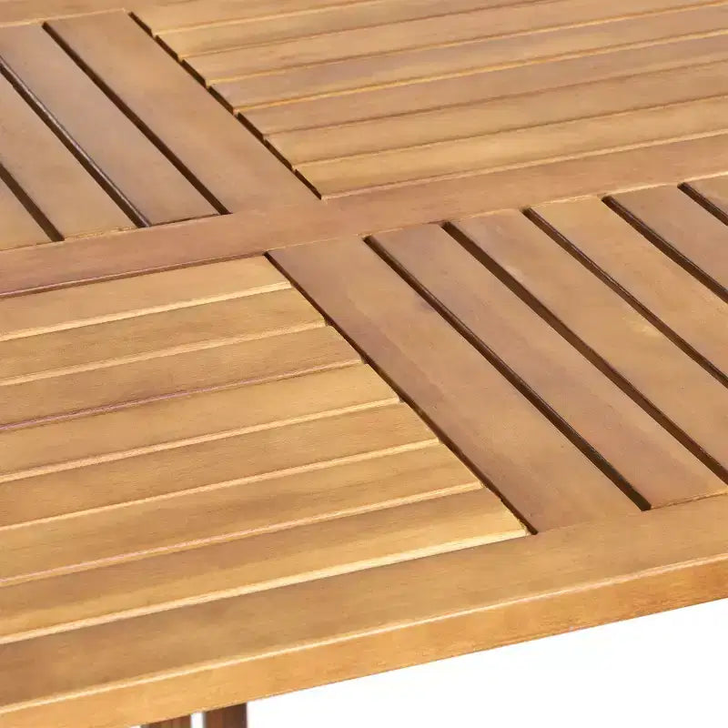 Christopher Knight Home Wren Outdoor 7-Piece Acacia Wood Dining Set, Teak