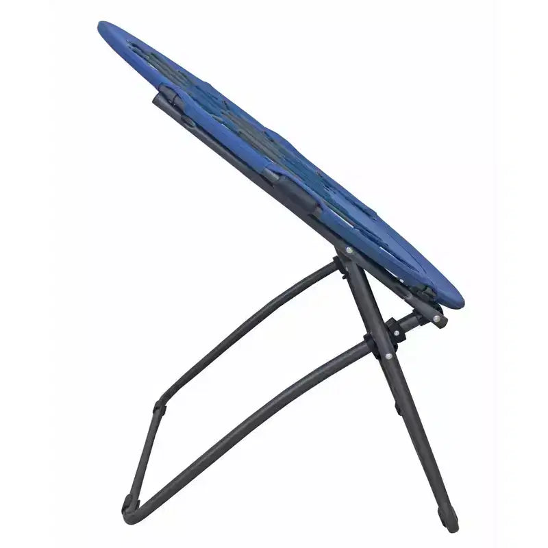 Zenithen Bungee Round Folding Dish Saucer Chair