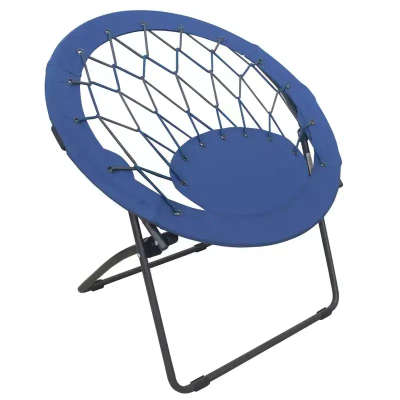 Zenithen Bungee Round Folding Dish Saucer Chair