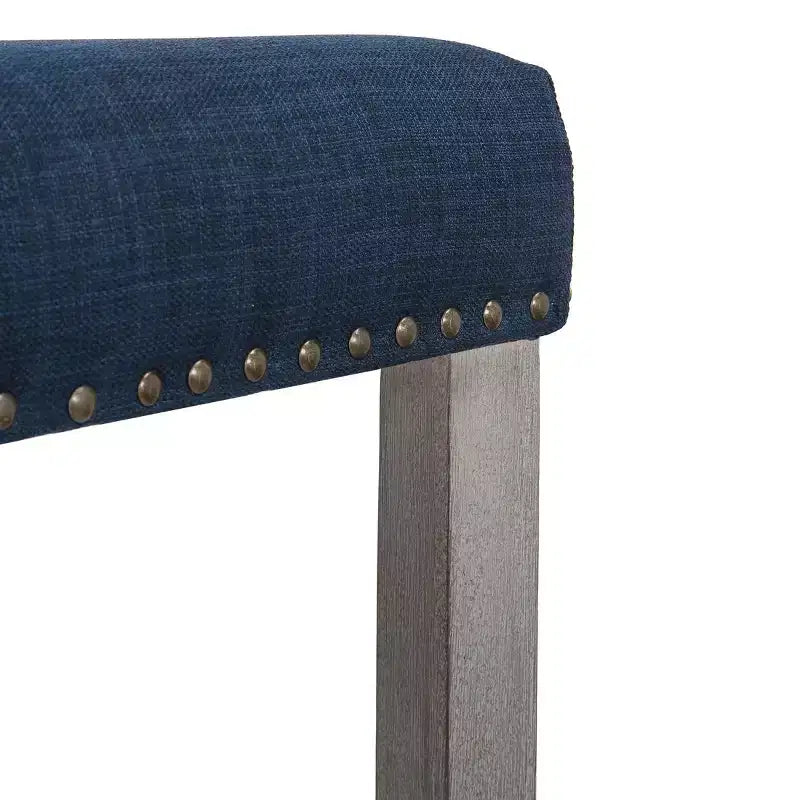 WestinTrends 29 Upholstered Saddle Seat Counter Stool
