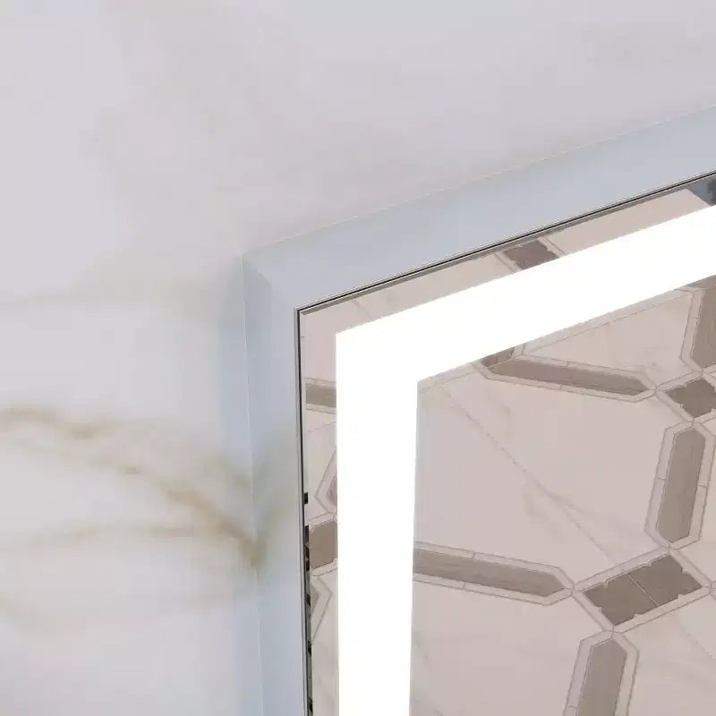 30x36 LED Bathroom Vanity Mirror:Wall Mounted, Adjustable Lighting, Anti-Fog, Touch Switch