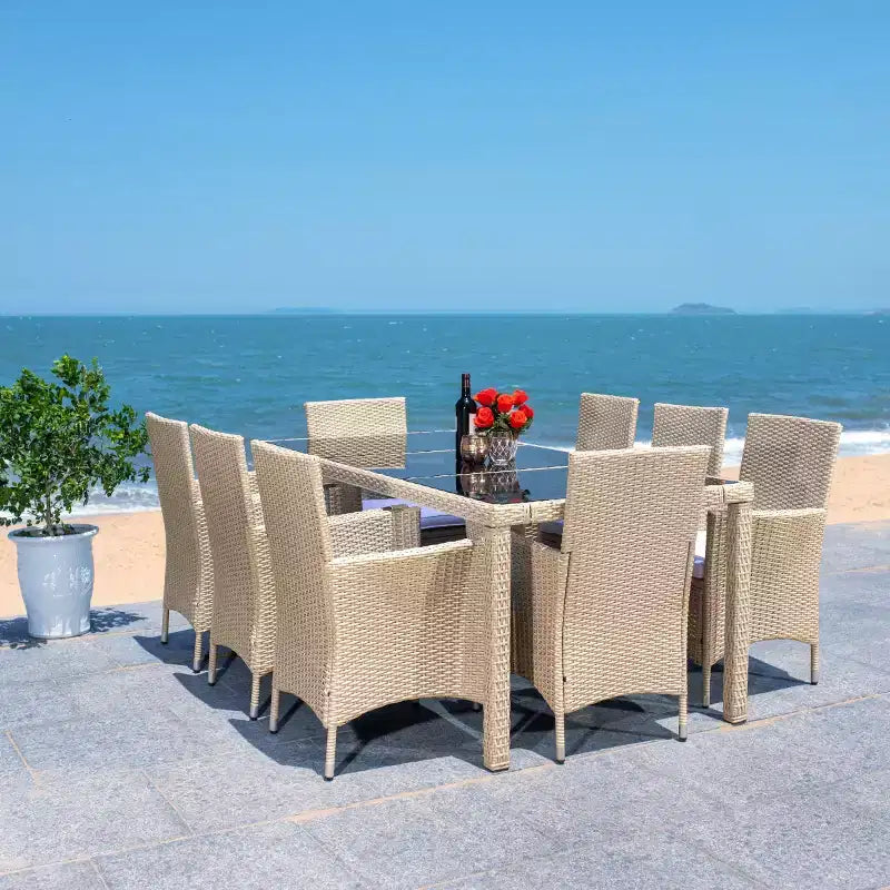 Hailee Dining Set - Indoor/Outdoor - PAT7704 - Safavieh