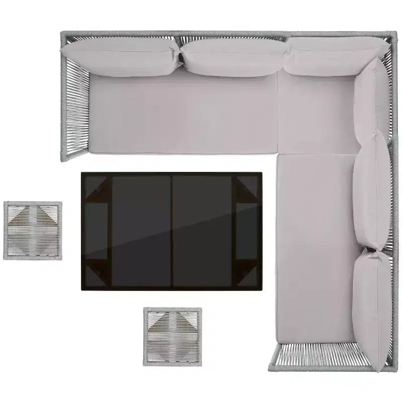 Romlin Outdoor Dining Set - Indoor/Outdoor - PAT7528 - Safavieh