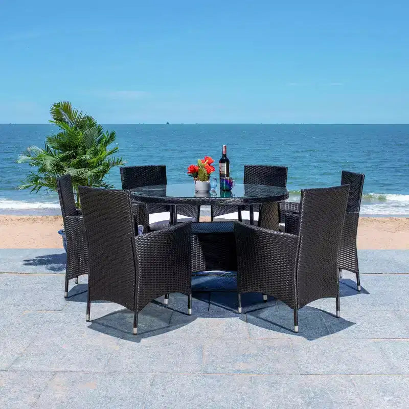 Challe Dining Set - Indoor/Outdoor - PAT7702 - Safavieh