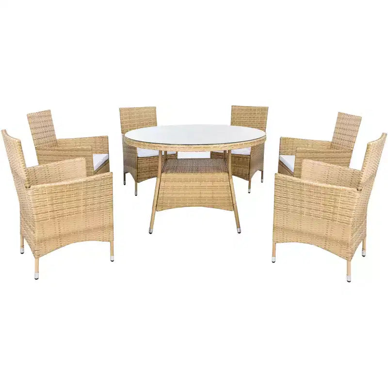 Challe Dining Set - Indoor/Outdoor - PAT7702 - Safavieh
