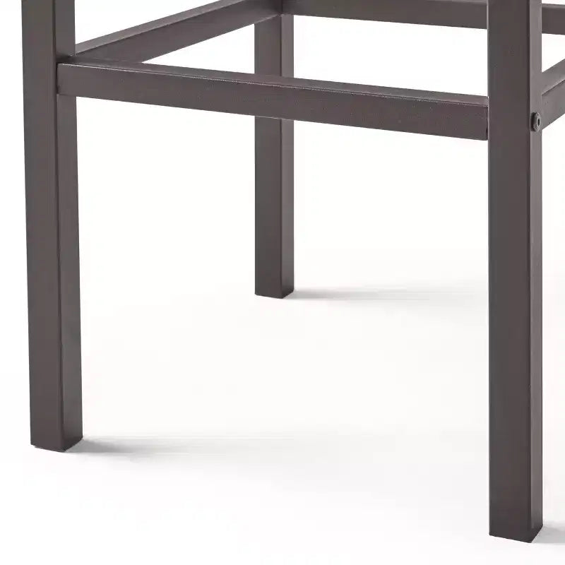 GDFStudio Darnel Outdoor Acacia Wood 3 Piece Bar Set, Dark Brown