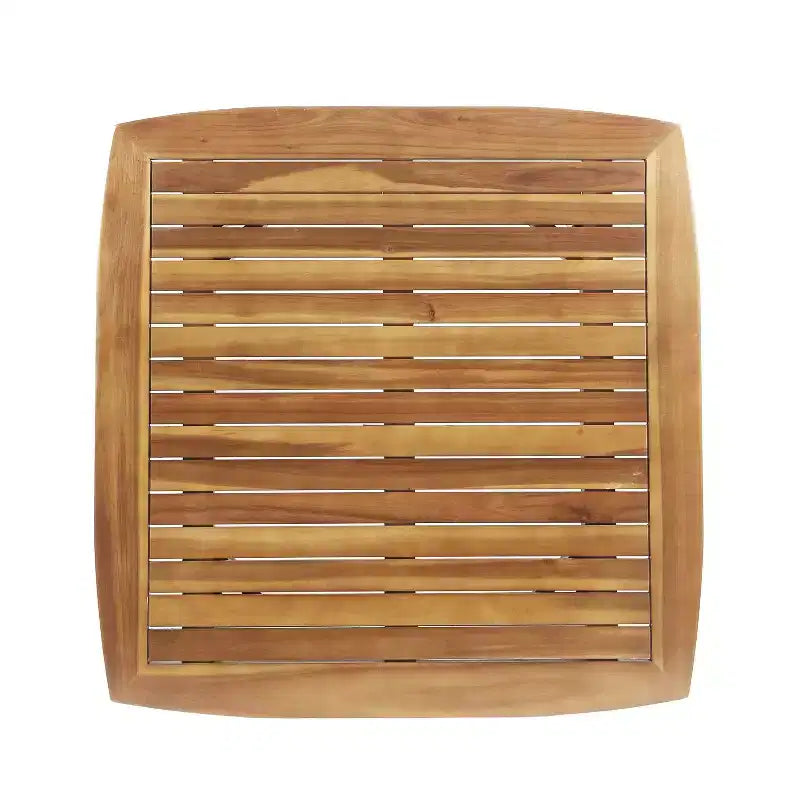 Christopher Knight Home Clausen Outdoor Acacia Wood and Wicker 5 Piece Dining Set, Teak/Mixed Mocha