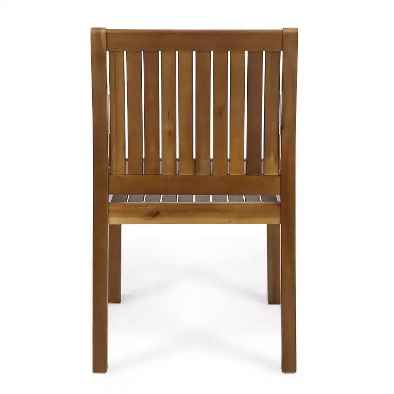 GDFStudio Argo Ensemble repas d'extérieur 5 pièces en bois d'acacia, Teck