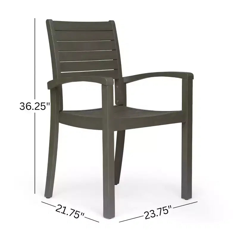 Christopher Knight Home Anchor Outdoor Slatted Acacia Wood 7 Piece Dining Set