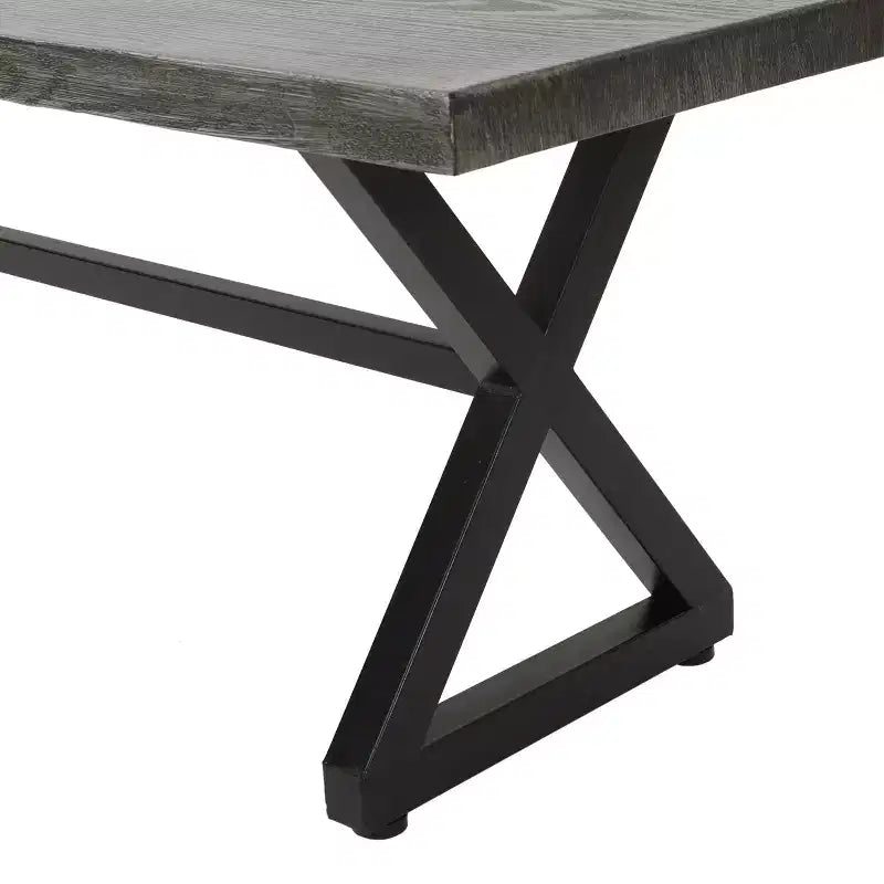 Christopher Knight Home Aisha Outdoor Wicker and Aluminum 6 Piece Dining Set with Bench