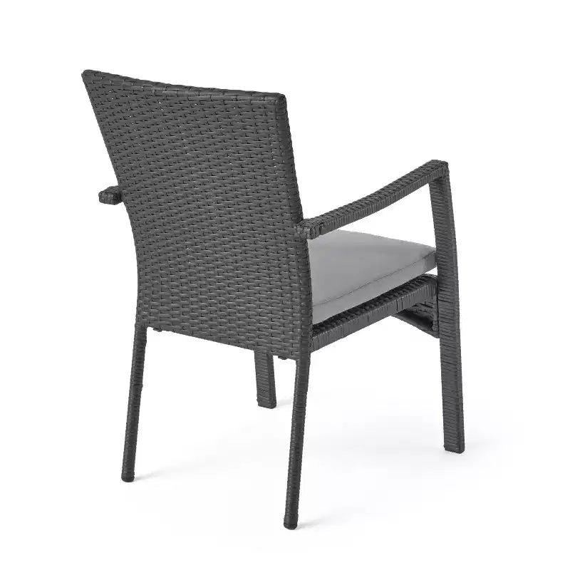 Christopher Knight Home Adina Outdoor Wicker and Aluminum 7 Piece Dining Set with Cushion