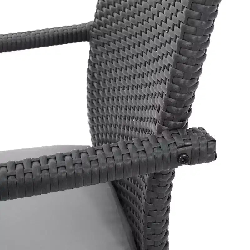 Christopher Knight Home Davenport Outdoor Acacia Wood and Wicker 9 Piece Expandable Dining Set with Cushion