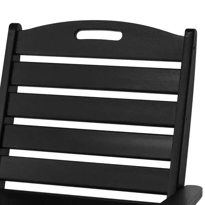 WestinTrends Malibu Ensemble de salle à manger d'extérieur carré 5 pièces en PEHD avec chaises pliantes, blanc