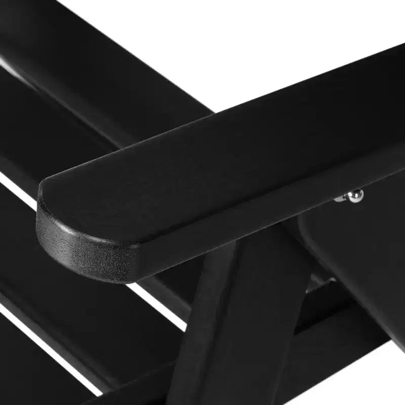 WestinTrends Malibu Ensemble de salle à manger d'extérieur carré 5 pièces en PEHD avec chaises pliantes, blanc