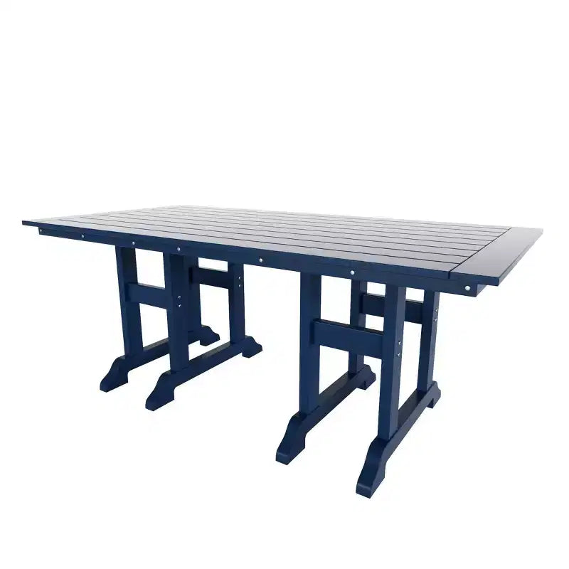 WestinTrends Malibu 7-Piece HDPE Outdoor Dining Patio Table and Chairs Set