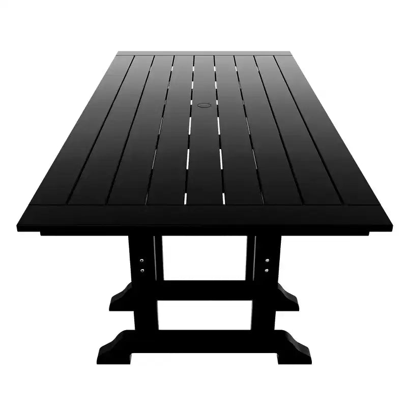 WestinTrends Malibu 7-Piece HDPE Outdoor Dining Patio Table and Chairs Set