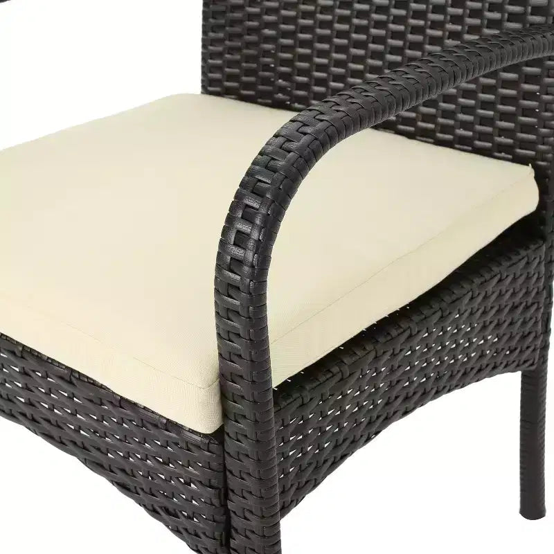 Christopher Knight Home Elmar Outdoor Acacia Wood and Wicker 7 Piece Expandable Dining Set
