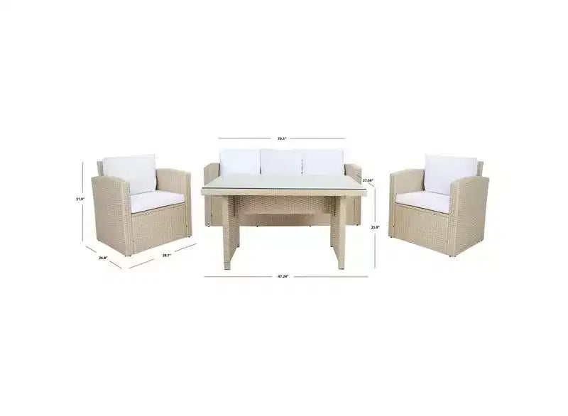 Nyra Dining Set - Indoor/Outdoor - PAT7700 - Safavieh