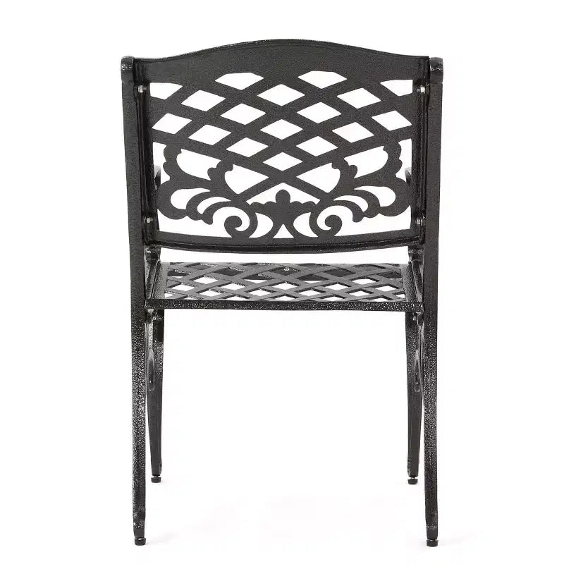 Ensemble de salle à manger extensible 5 pièces Christopher Knight Home Windley en aluminium d'extérieur