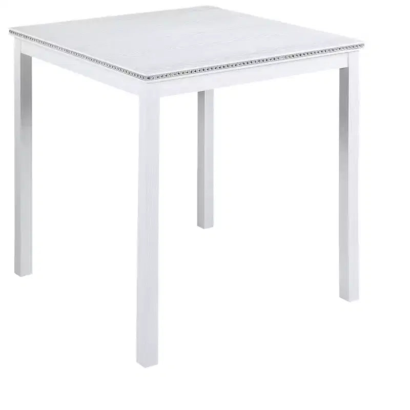 Ensemble de salle à manger MAYEERTY 7 pièces – Table rectangulaire en bois et 6 chaises rembourrées pour les réunions de famille
