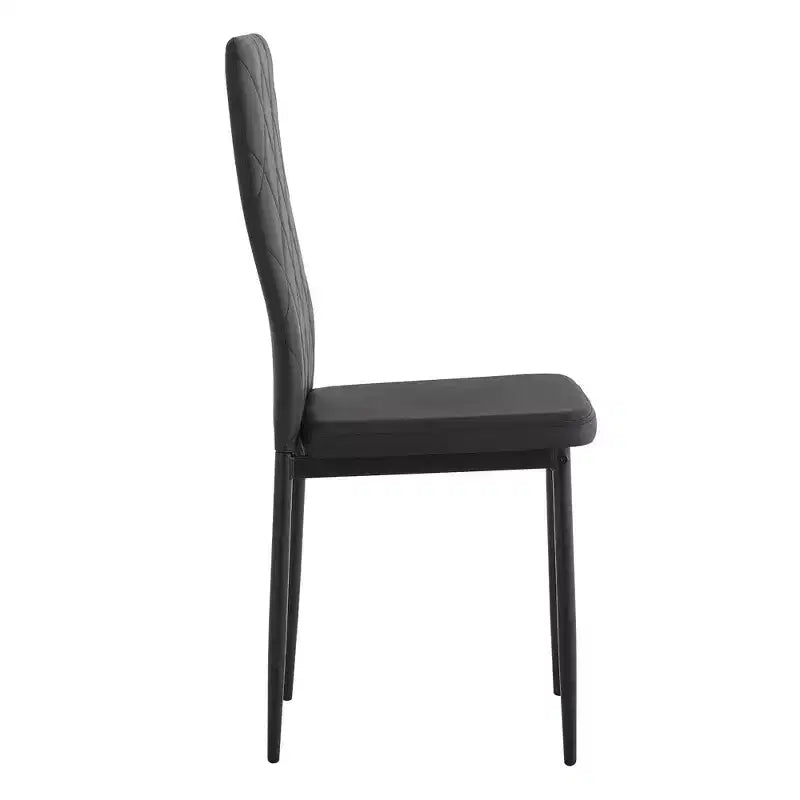Ensemble de salle à manger MAYEERTY 7 pièces – Table rectangulaire en bois et 6 chaises rembourrées pour les réunions de famille