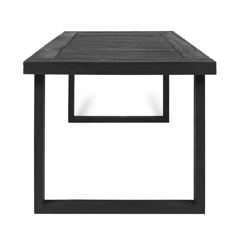 Christopher Knight Home Moralis Outdoor Acacia Wood and Wicker 7 Piece Dining Set with Cushion
