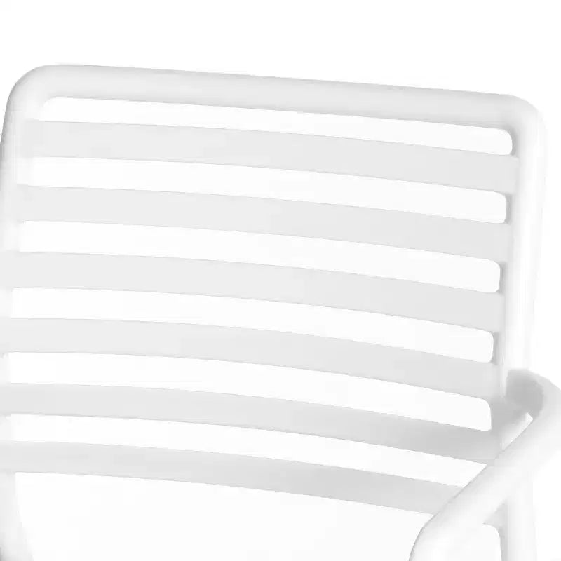 WestinTrends Playa 5-Piece Indoor Outdoor Metal Patio Dining Table Set With Stackable Plastic Patio Arm Chairs