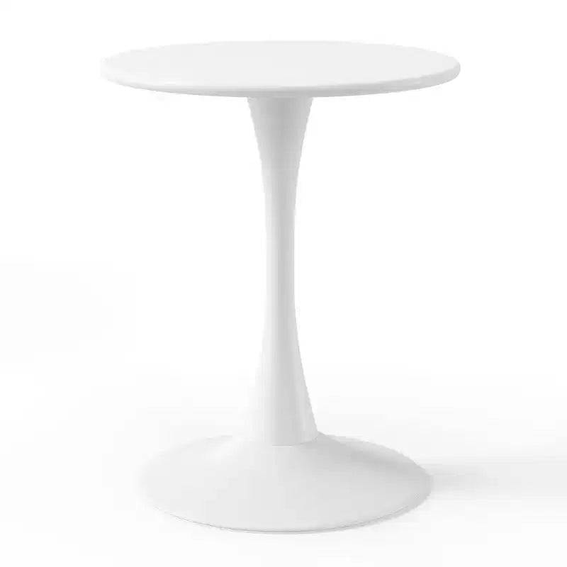 Ensemble de salle à manger d'extérieur et d'intérieur 3 pièces en métal WestinTrends Playa avec chaises de terrasse empilables