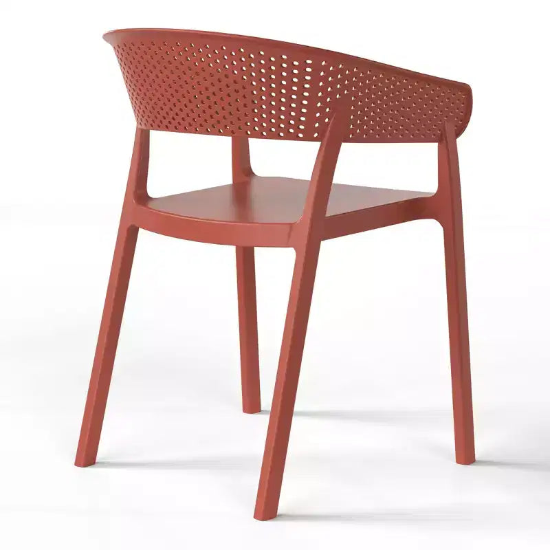 Ensemble de salle à manger d'extérieur carré 5 pièces Playa de WestinTrends, avec table à cadre métallique et chaises de salle à manger empilables pour patio