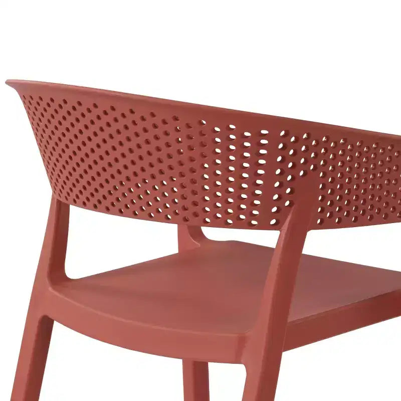 Ensemble de salle à manger d'extérieur carré 5 pièces Playa de WestinTrends, avec table à cadre métallique et chaises de salle à manger empilables pour patio