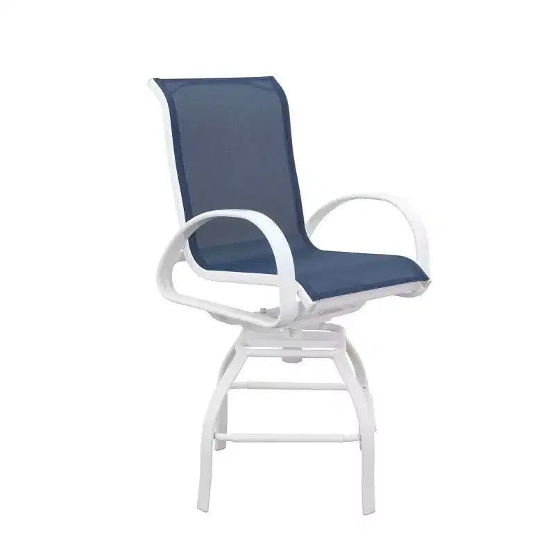 Courtyard Casual Santa Fe 3 pc Balcony Height 36 Round Dining Set Includes one 36 Balcony Table and two Balcony Swivel Stools