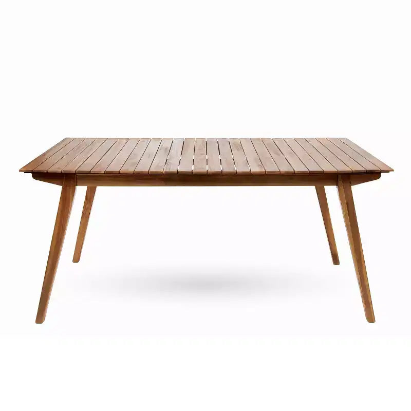 Christopher Knight Home Copperfield Outdoor Mesh and Acacia Wood 7 Piece Dining Set