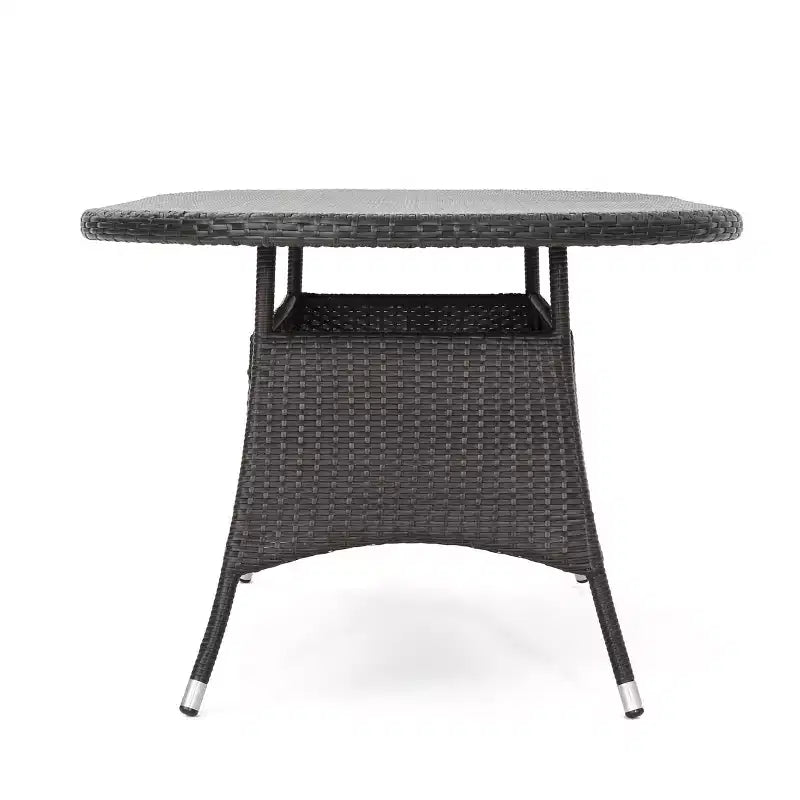 Christopher Knight Home Cypress Outdoor Wicker 7 Piece Dining Set with Cushion