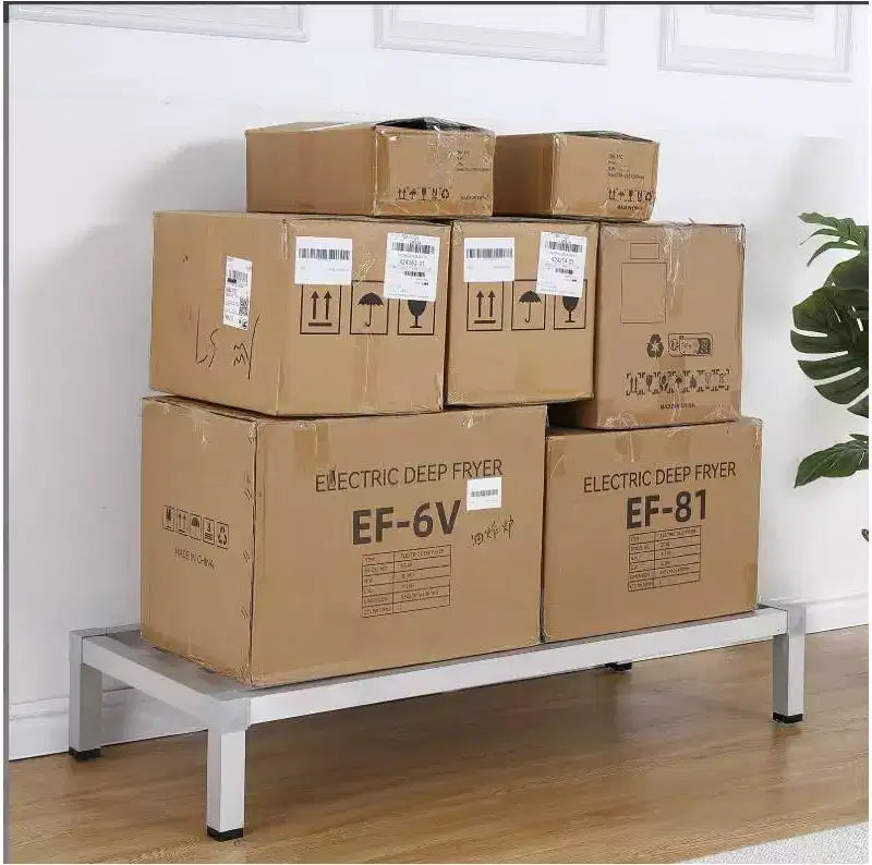 Commercial Aluminum Storage Rack C 1000 Lb Capacity Heavy Duty Dunnage Rack for Restaurant Kitchen, Supermarket, Garage