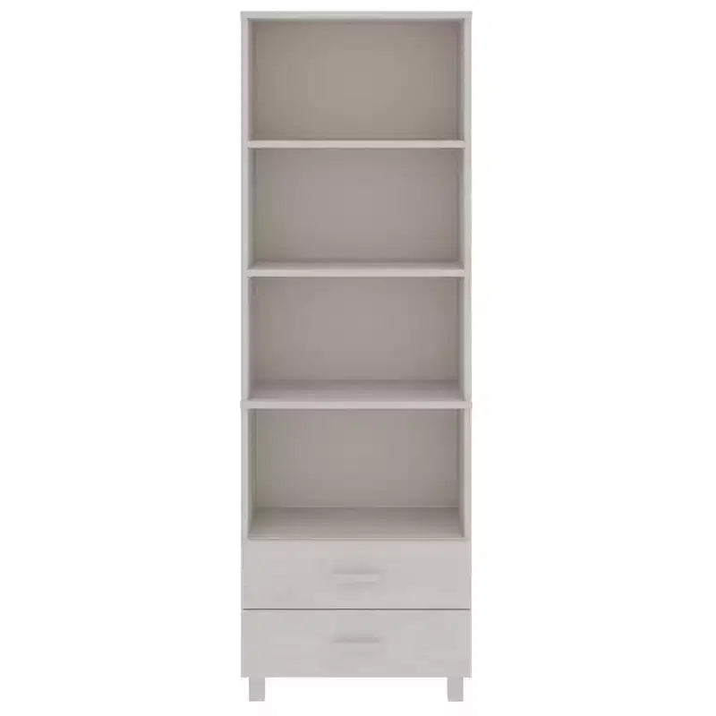 vidaXL Cabinet Bookshelf Entryway Cabinet with Storage HAMAR Solid Wood Pine